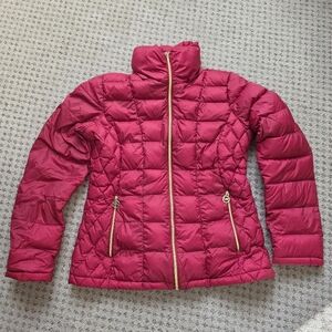 Michael kors packable down jacket